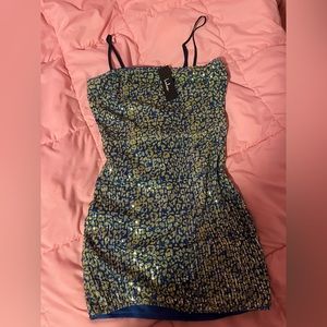 Leopard Print Bodycon Mini Dress